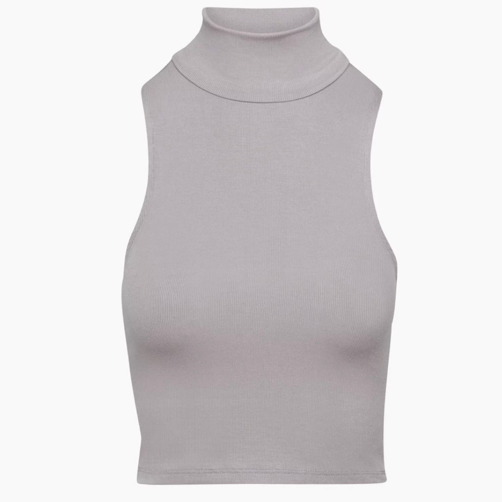 Sunday Best Freshman Ribbed Sleeveless Turtleneck